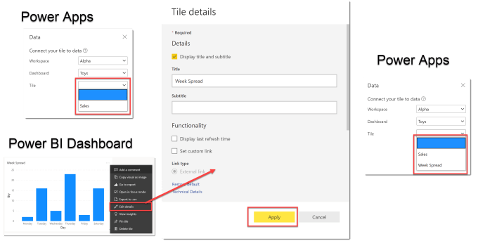 fix a missing embed a Power BI chart
