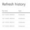 Power BI Dataflow – Refresh History