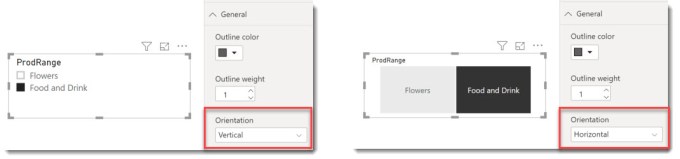 slicer buttons