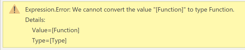 Featured image of post Power Query – AI Insights Error