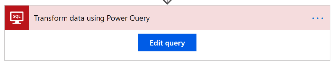 Successful connection to power query in microsoft flow