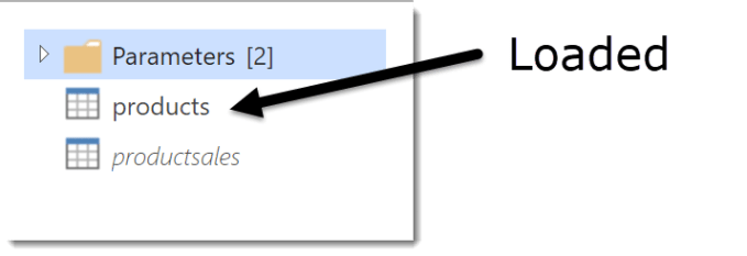select query to load