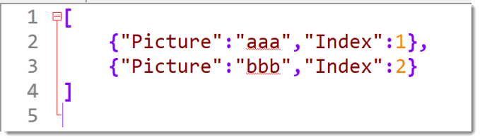 example json