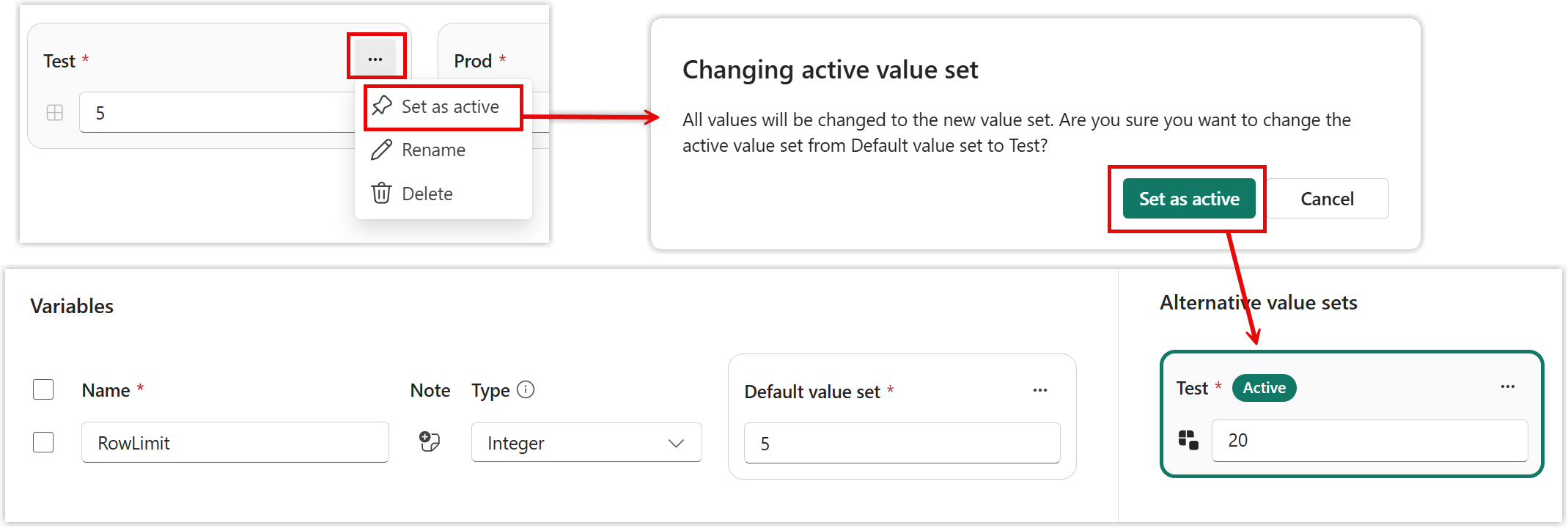 Snapshots of the above instructions