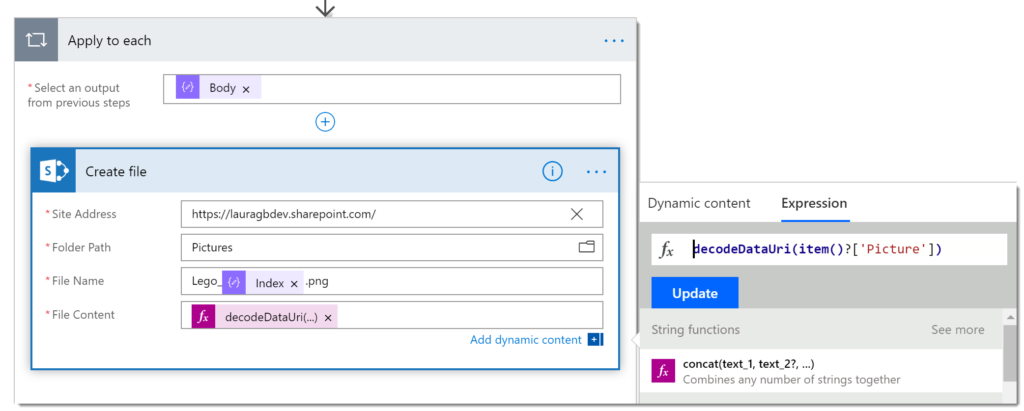 creating the image file