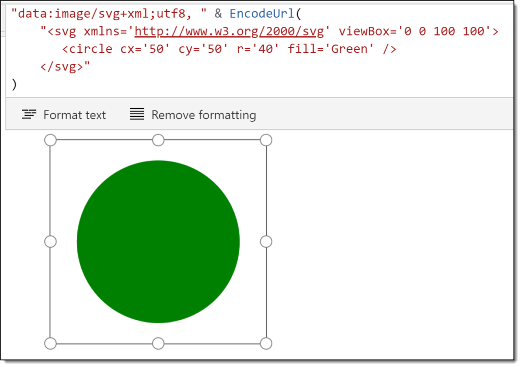 Simple circle SVG