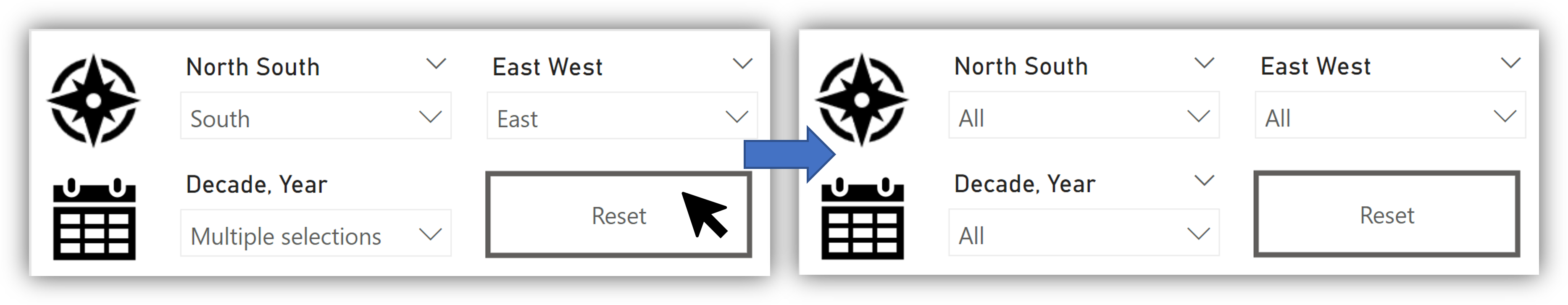 Power BI - Clear All Slicers Button - Hat Full Of Data