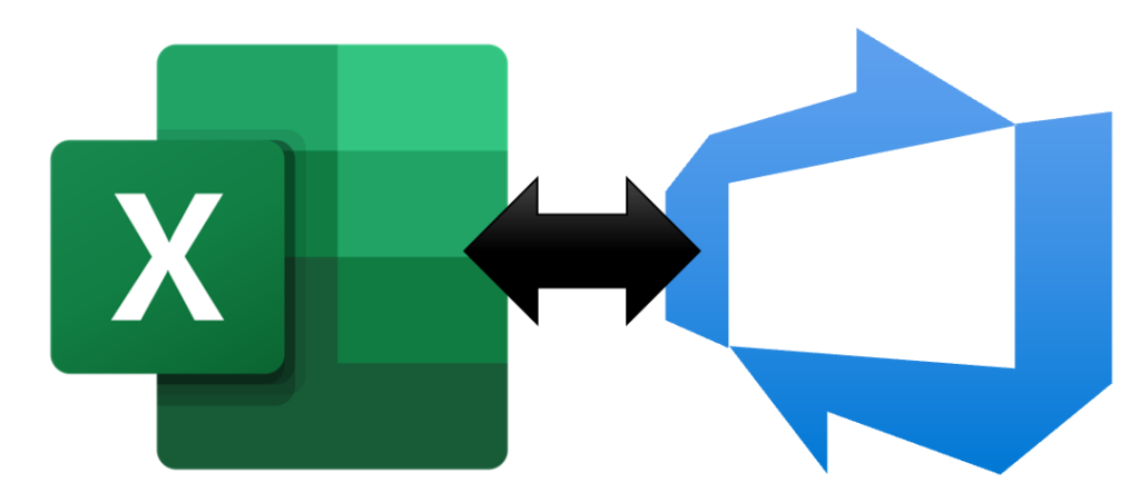 Excel connected to DevOps icons